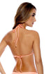 Luli Fama Verano De Rumba Strappy Cut Out Triangle Top